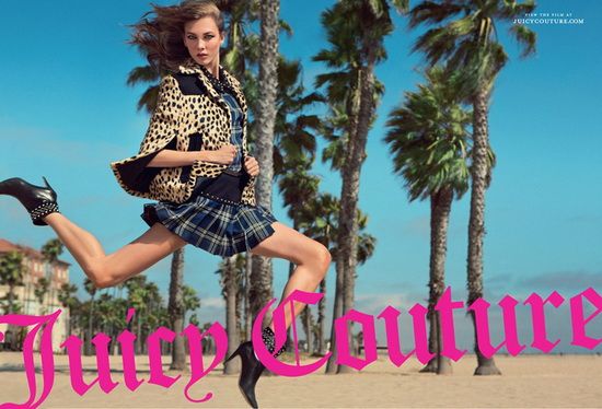 Juicy Couture 2012秋冬大片
